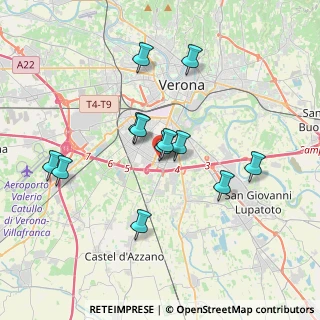 Mappa Via Tolomeo, 37135 Verona VR, Italia (3.25)