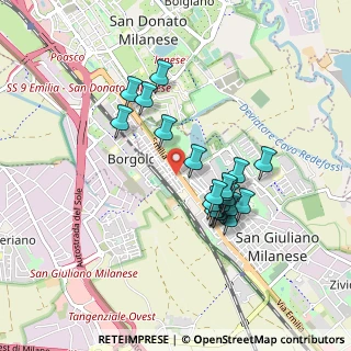 Mappa Via Giuseppe Verdi, 20098 San Giuliano Milanese MI, Italia (0.764)