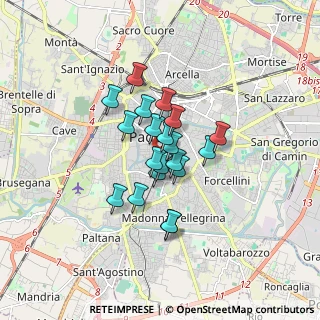 Mappa Via Umberto I, 35123 Padova PD, Italia (1.127)
