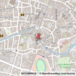 Mappa Via Umberto I, 63, 35122 Padova, Padova (Veneto)
