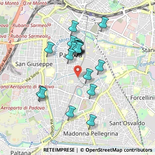 Mappa Via Umberto I, 35123 Padova PD, Italia (0.821)