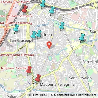 Mappa Via Umberto I, 35123 Padova PD, Italia (1.36545)