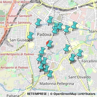 Mappa Via Umberto I, 35123 Padova PD, Italia (0.9475)
