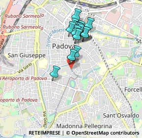 Mappa Riviera Ruzante, 35123 Padova PD, Italia (0.7445)
