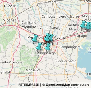 Mappa Via Benadir, 35141 Padova PD, Italia (13.22)