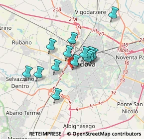 Mappa Via Sorio, 35141 Padova PD, Italia (2.66929)