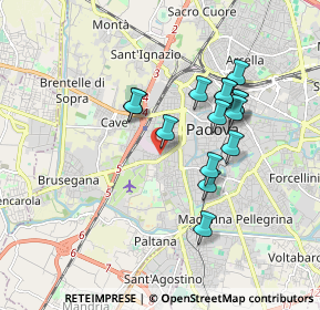 Mappa Via Benadir, 35141 Padova PD, Italia (1.55)