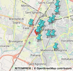 Mappa Via Benadir, 35141 Padova PD, Italia (1.52385)