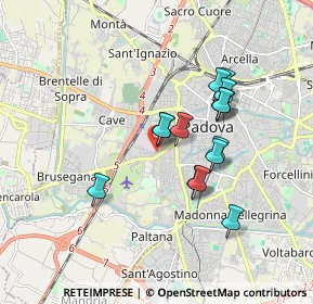 Mappa Via Benadir, 35141 Padova PD, Italia (1.47733)