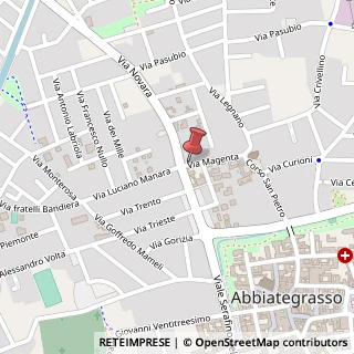 Mappa Via Magenta, 58/60, 20081 Abbiategrasso, Milano (Lombardia)