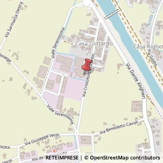 Mappa Via C. Colombo, 7A, 30030 Vigonovo, Venezia (Veneto)