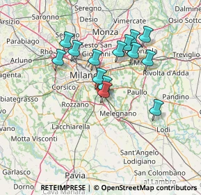 Mappa Via Tecchione, 20098 San Giuliano Milanese MI, Italia (12.19786)