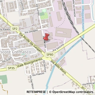 Mappa Via Europa,  6, 26017 Trescore Cremasco, Cremona (Lombardia)