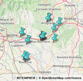 Mappa Viale dei Tigli, 37047 San Bonifacio VR, Italia (11.78)