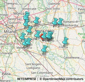 Mappa Via Circonvallazione, 26016 Spino d'Adda CR, Italia (11.27118)