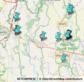 Mappa Via Circonvallazione, 26016 Spino d'Adda CR, Italia (4.9085)