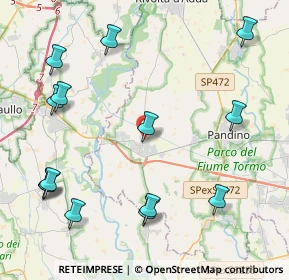 Mappa Via Circonvallazione, 26016 Spino d'Adda CR, Italia (5.22071)