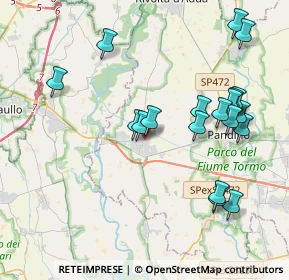 Mappa Via Circonvallazione, 26016 Spino d'Adda CR, Italia (4.22263)