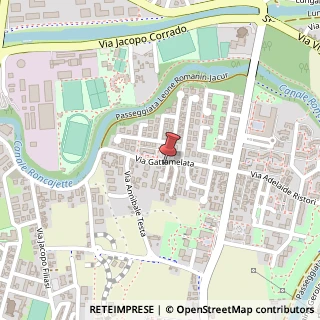Mappa Via Gattamelata, 162, 35128 Padova, Padova (Veneto)