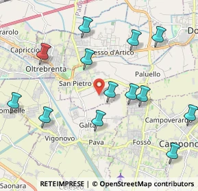 Mappa Via Enrico Mattei, 30039 Stra VE, Italia (2.26538)