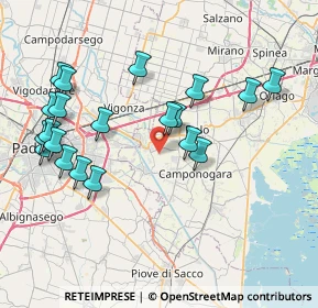 Mappa Via Enrico Mattei, 30039 Stra VE, Italia (8.32)