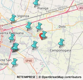 Mappa Via Enrico Mattei, 30039 Stra VE, Italia (4.52917)