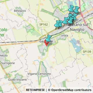 Mappa Via Gramsci, 20083 Gaggiano MI, Italia (2.74643)