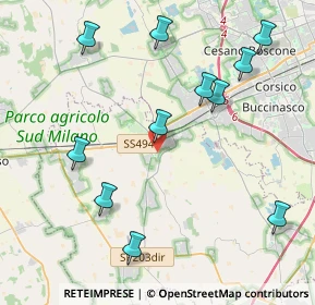 Mappa Via Gramsci, 20083 Gaggiano MI, Italia (4.67727)