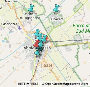 Mappa Via Felice Lattuada, 20081 Abbiategrasso MI, Italia (1.22917)