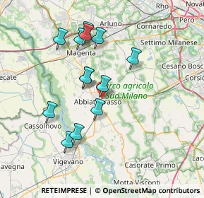 Mappa Via Felice Lattuada, 20081 Abbiategrasso MI, Italia (6.72615)