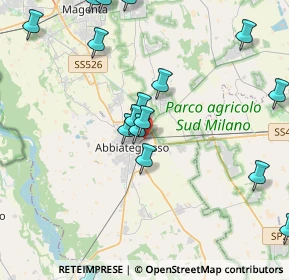 Mappa Via Niccolò Paganini, 20081 Abbiategrasso MI, Italia (5.3905)