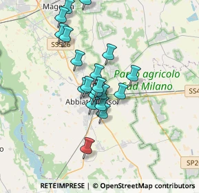Mappa Via Niccolò Paganini, 20081 Abbiategrasso MI, Italia (2.768)