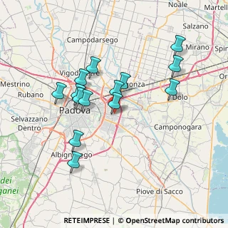 Mappa Via Gironda, 35127 Padova PD, Italia (6.72786)