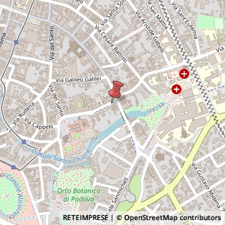 Mappa Via M. Cesarotti, 34, 35123 Padova, Padova (Veneto)