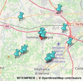 Mappa Via Leonardo Da Vinci, 37066 Sommacampagna VR, Italia (3.865)