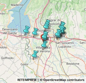 Mappa Via Leonardo Da Vinci, 37066 Sommacampagna VR, Italia (9.44647)