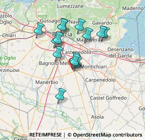 Mappa Via Piave, 25016 Ghedi BS, Italia (11.715)