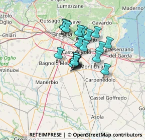 Mappa Via Piave, 25016 Ghedi BS, Italia (8.784)