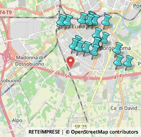 Mappa Via Albert Einstein, 37136 Verona VR, Italia (1.943)