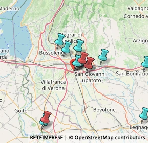 Mappa Via Albert Einstein, 37136 Verona VR, Italia (12.275)