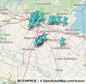 Mappa Via Lombardia, 25016 Ghedi BS, Italia (11.32474)
