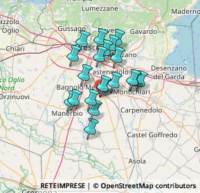 Mappa Via Lombardia, 25016 Ghedi BS, Italia (9.497)