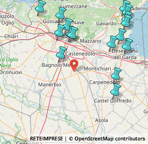 Mappa Via Lombardia, 25016 Ghedi BS, Italia (20.35875)