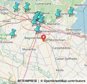 Mappa Via Lombardia, 25016 Ghedi BS, Italia (18.33818)