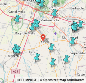 Mappa Via Lombardia, 25016 Ghedi BS, Italia (10.0665)