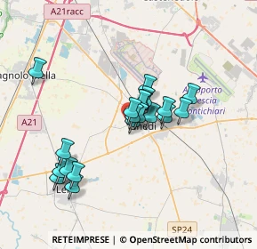 Mappa Via Lombardia, 25016 Ghedi BS, Italia (2.8225)