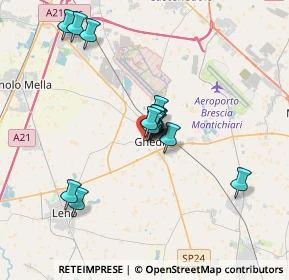 Mappa Via G. Mazzini, 25016 Ghedi BS, Italia (2.54938)
