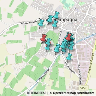 Mappa Via Ugo Foscolo, 37066 Sommacampagna VR, Italia (0.37308)