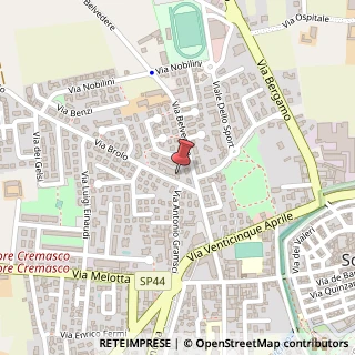 Mappa Via Brolo, 10, 26029 Soncino, Cremona (Lombardia)