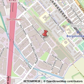 Mappa Via Giovanni Marcora, 41/43, 20197 San Giuliano Milanese, Milano (Lombardia)